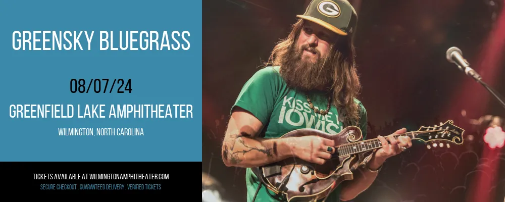 Greensky Bluegrass at Greenfield Lake Amphitheater