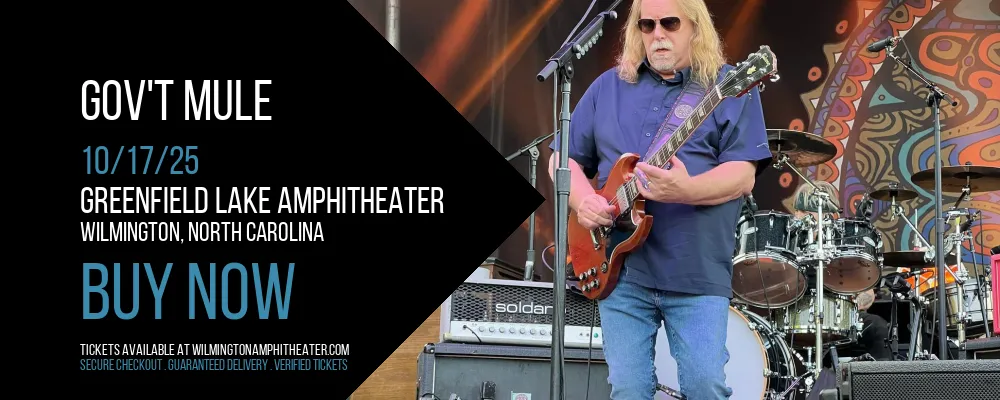 Gov't Mule at Greenfield Lake Amphitheater