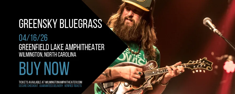 Greensky Bluegrass at Greenfield Lake Amphitheater