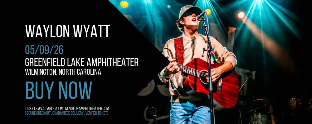 Waylon Wyatt at Greenfield Lake Amphitheater