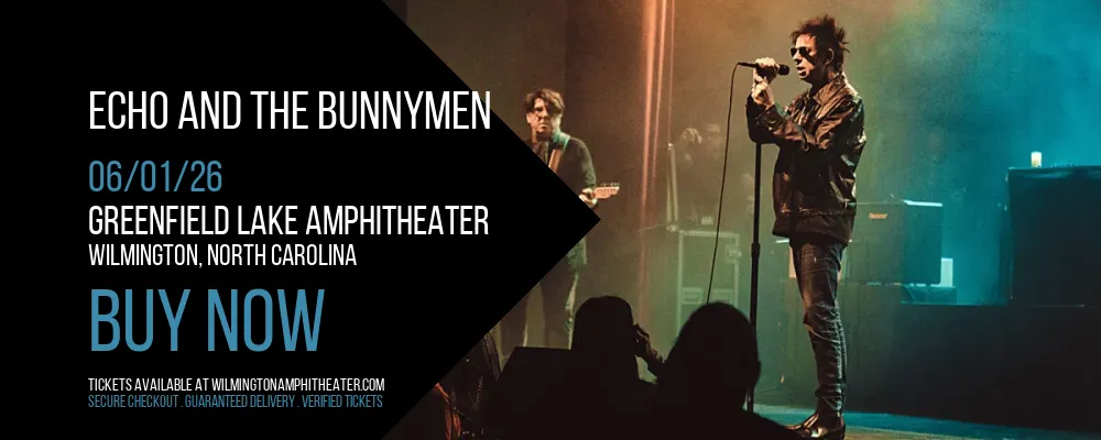 Echo and the Bunnymen at Greenfield Lake Amphitheater