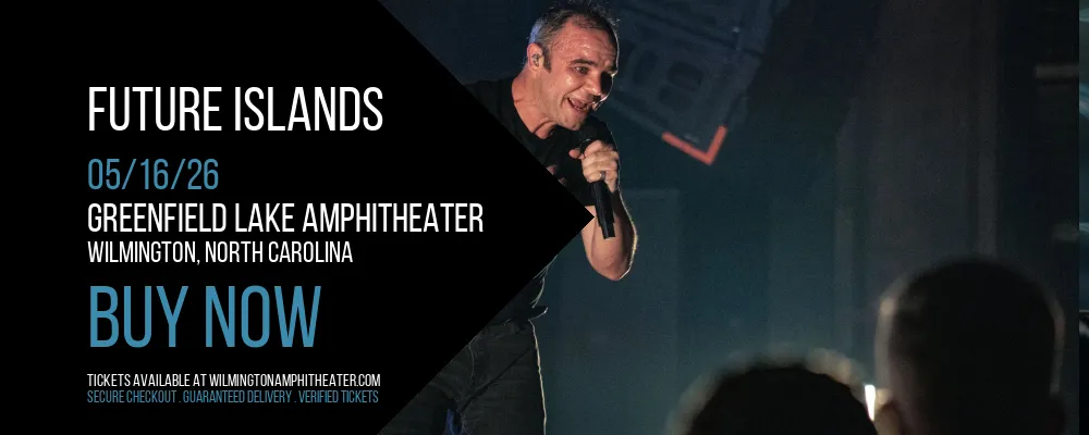 Future Islands at Greenfield Lake Amphitheater