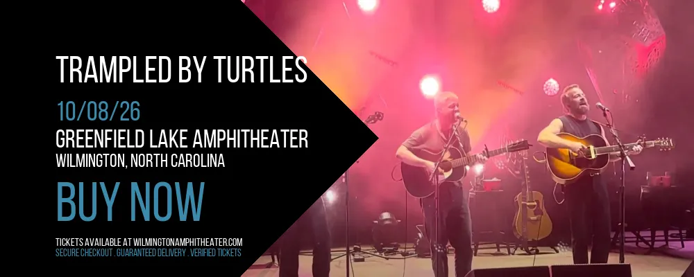 Trampled by Turtles at Greenfield Lake Amphitheater